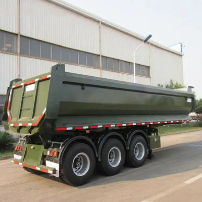 ซื้อ 3 แกน 4 แกน 5 แกน รถบรรทุกถังรถยนต์ครึ่งรถยนต์ไฮดรอลิก ย้อนหลัง U-Bucket Trailer สําหรับขาย online manufacture