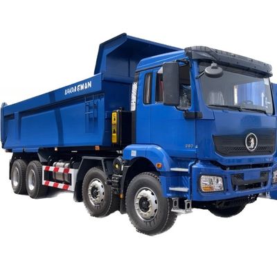 ราคาดี 50 ตัน Shacman H3000 รถบรรทุกขยะ 12 ล้อ 380 HP 8x4 Dumper 340HP 550 HP ออนไลน์