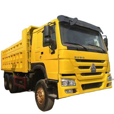 ราคาดี ประเภทน้ํามันดีเซล Howo 50 ตัน รถบรรทุกขยะ 6x4 351-450hp สําหรับการขนส่งเหมืองแร่ ออนไลน์
