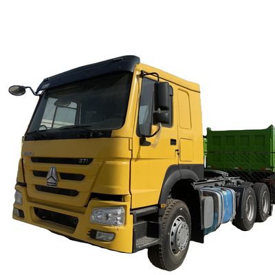 ราคาดี Howo T7 Sinotruk รถบรรทุก 6x4 ขวา / ซ้ายขับรถยนต์ยูโร 2 10 ยาง ออนไลน์