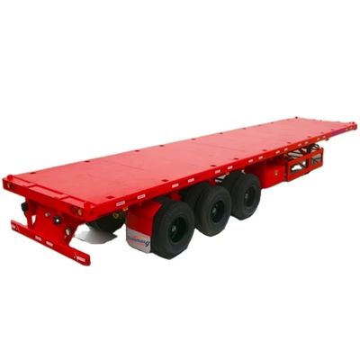 ราคาดี ประเทศจีน Xianmang Flatbed Semi Trailer ขายรถยนต์ 40ft ขนส่ง คอนเทนเนอร์ ออนไลน์