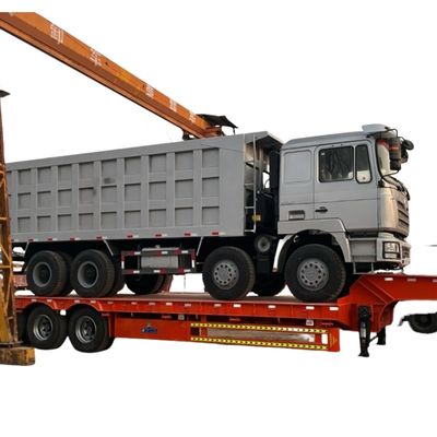 ราคาดี Tri Axle 80ton Lowboy Semi Trailer รถยนต์ลอยบอยลอยเบดสําหรับประเทศธานีเซีย ออนไลน์