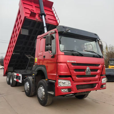 ราคาดี Sinotruk Howo 371 8x4 แมนูเอล ทรานซ์ดัมป์ทรัค 10-12 ล้อ 30 ตัน ทรายดีเซล ขวา ออนไลน์
