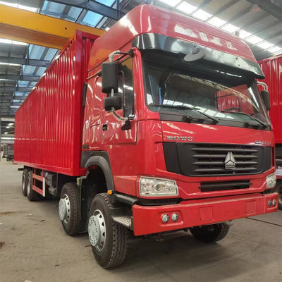 ราคาดี 8X4 LHD 371-ม้า HOWO รถบรรทุกสินค้าที่มีการปรับเปลี่ยนการควบคุมและม้า ออนไลน์