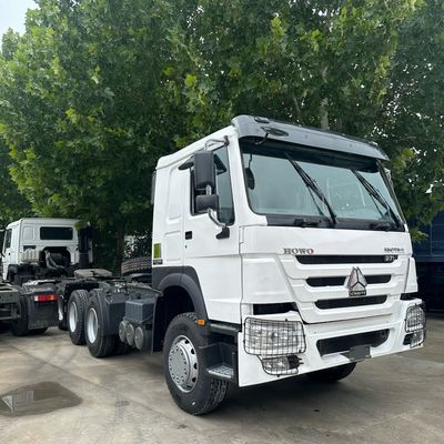 ราคาดี SINOTRUK HOWO SEMI TRAILER TRACTOR TRUCK HEAD WITH AIR CONDITIONER 60-70 TONS 371HP 380HP 400HP 420HP WEICHAI และเครื่องยนต์ SINOTRUCK ออนไลน์