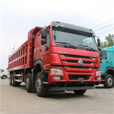ราคาดี ปรับเปลี่ยนหมุนทางขวา 8x4 Sinotruck Howo Dump Truck ด้วยกําลัง 380 HP และ 8.2 เมตร ความยาวกล่องสินค้า Zz3317n4667e1 ออนไลน์