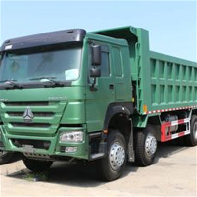 ราคาดี Howo 8x4 Dump Truck กับ 375 HP Euro II Emission Standard พลังม้าของเครื่องยนต์ที่สามารถปรับแต่งได้ และ LHD ออนไลน์