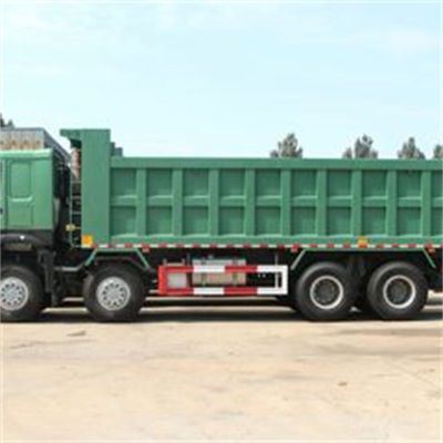 ราคาดี SINOTRUK HOWO USED 375HP 8X4 LHD และ RHD 300L DUMP TRUCK กล่องสินค้าความยาวคือ 7600 * 2300 * 1500MM ออนไลน์
