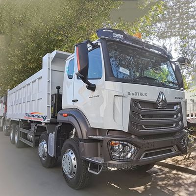 ราคาดี HOWO NX ขวาหรือซ้ายมือขับ 320-400HP มือสอง TIPPER รถบรรทุก 12 ล้อ 8X4 ถังน้ํามัน ออนไลน์
