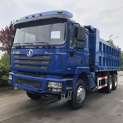 ราคาดี Shacman F3000 6x4 380HP Weichai Engine Dump Truck พร้อมกล่องบรรทุก 5.6m สามารถปรับแต่งเป็น 5.8m 6m 6.2m 6.8m เป็นต้น สีฟ้า ออนไลน์